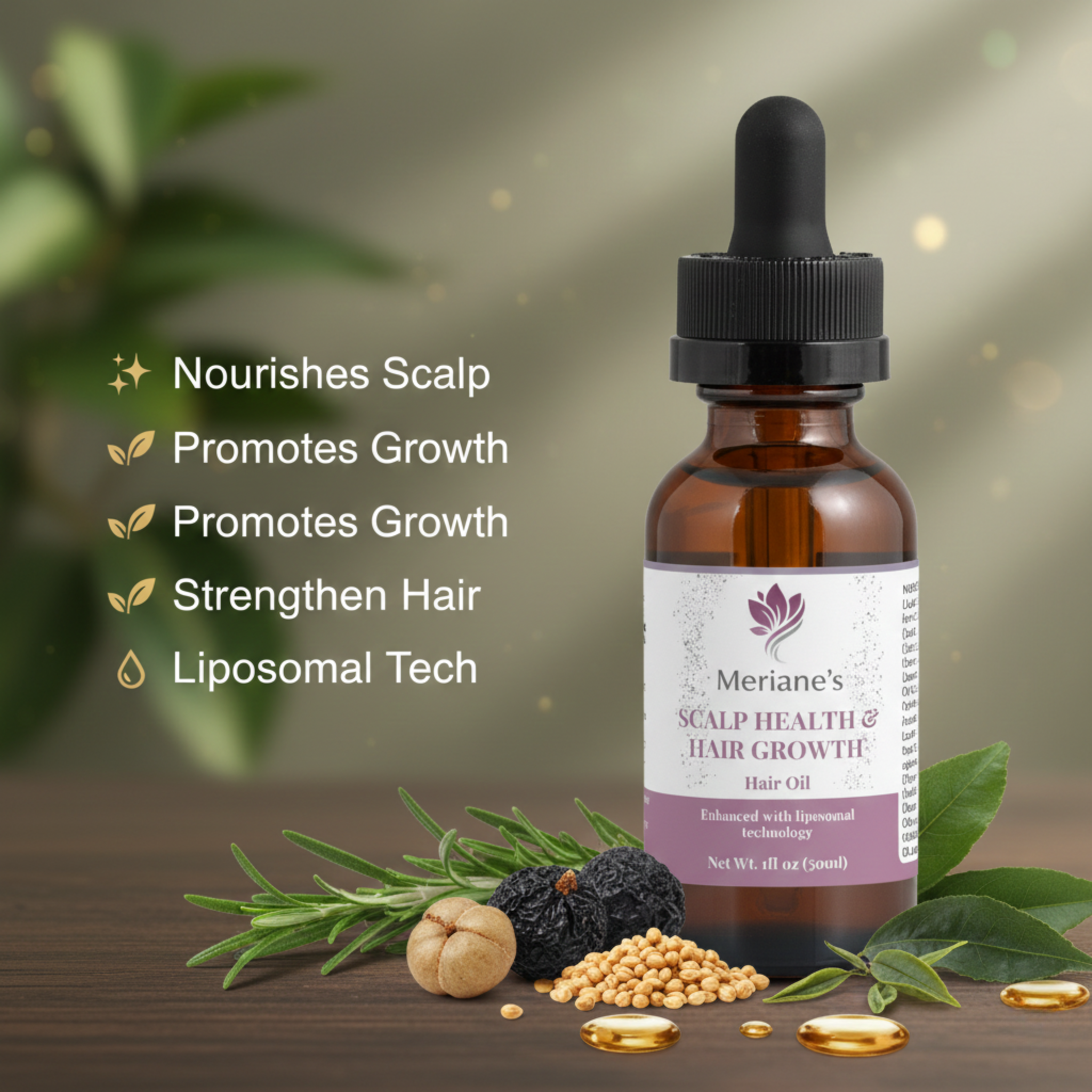 Scalp Health &amp; Hair Growth Hair Oil