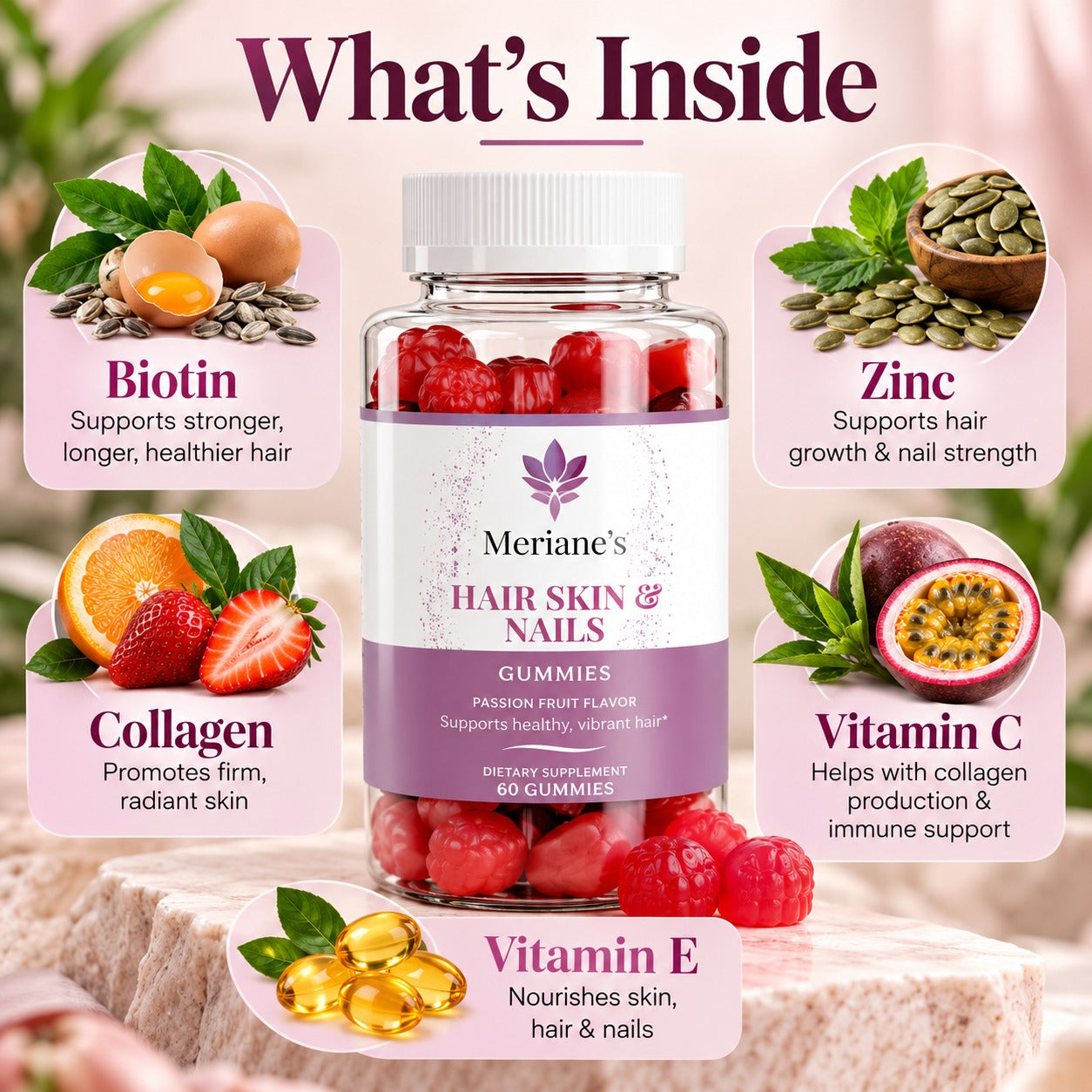 Hair, Skin & Nails Gummies