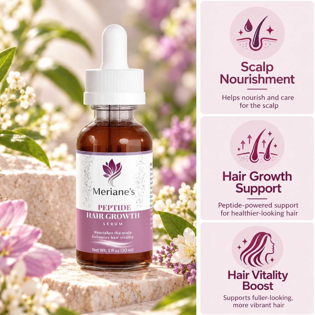Peptide Hair Growth Serum