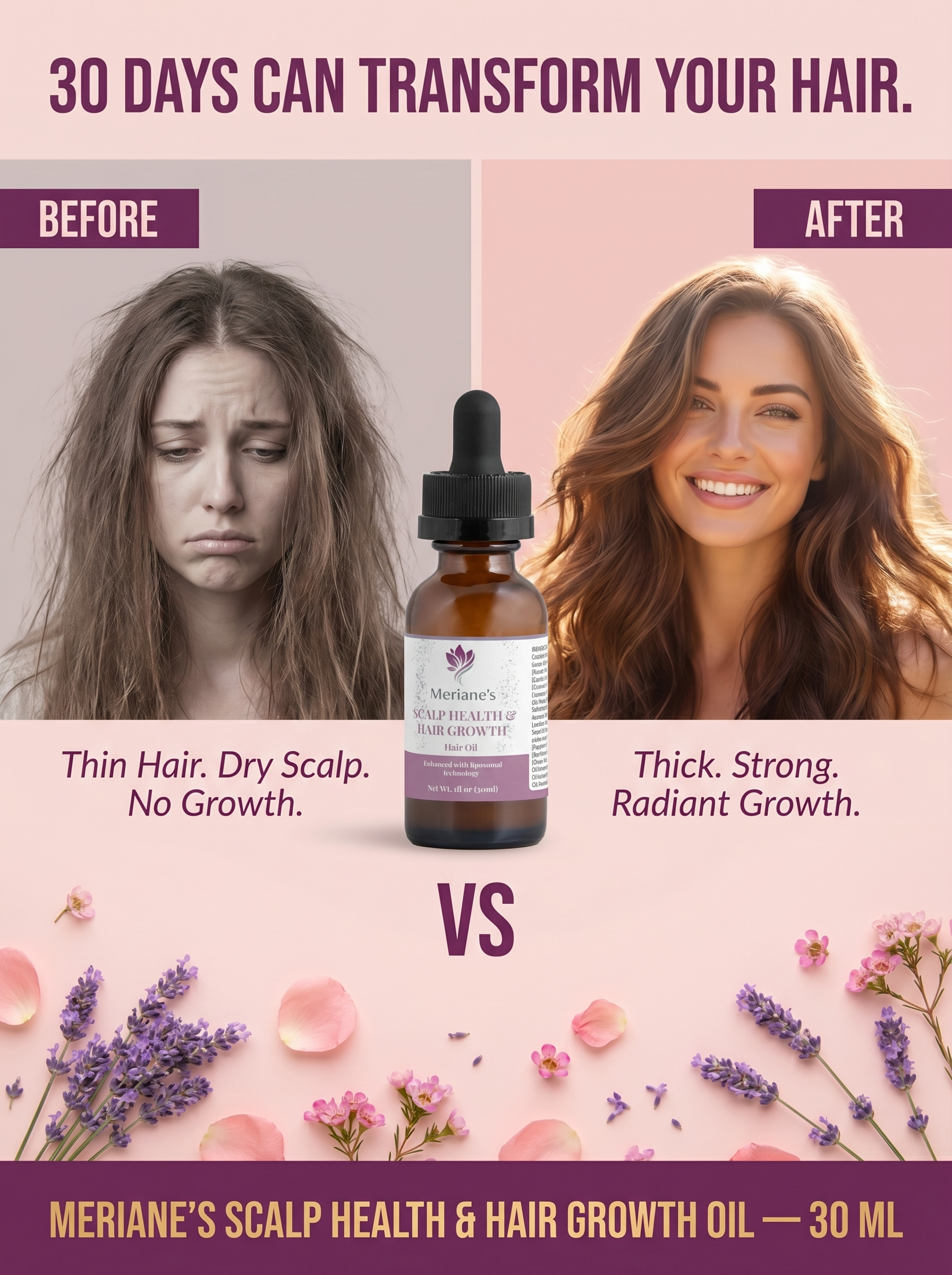 Hair Oil for Scalp Health and Hair Growth