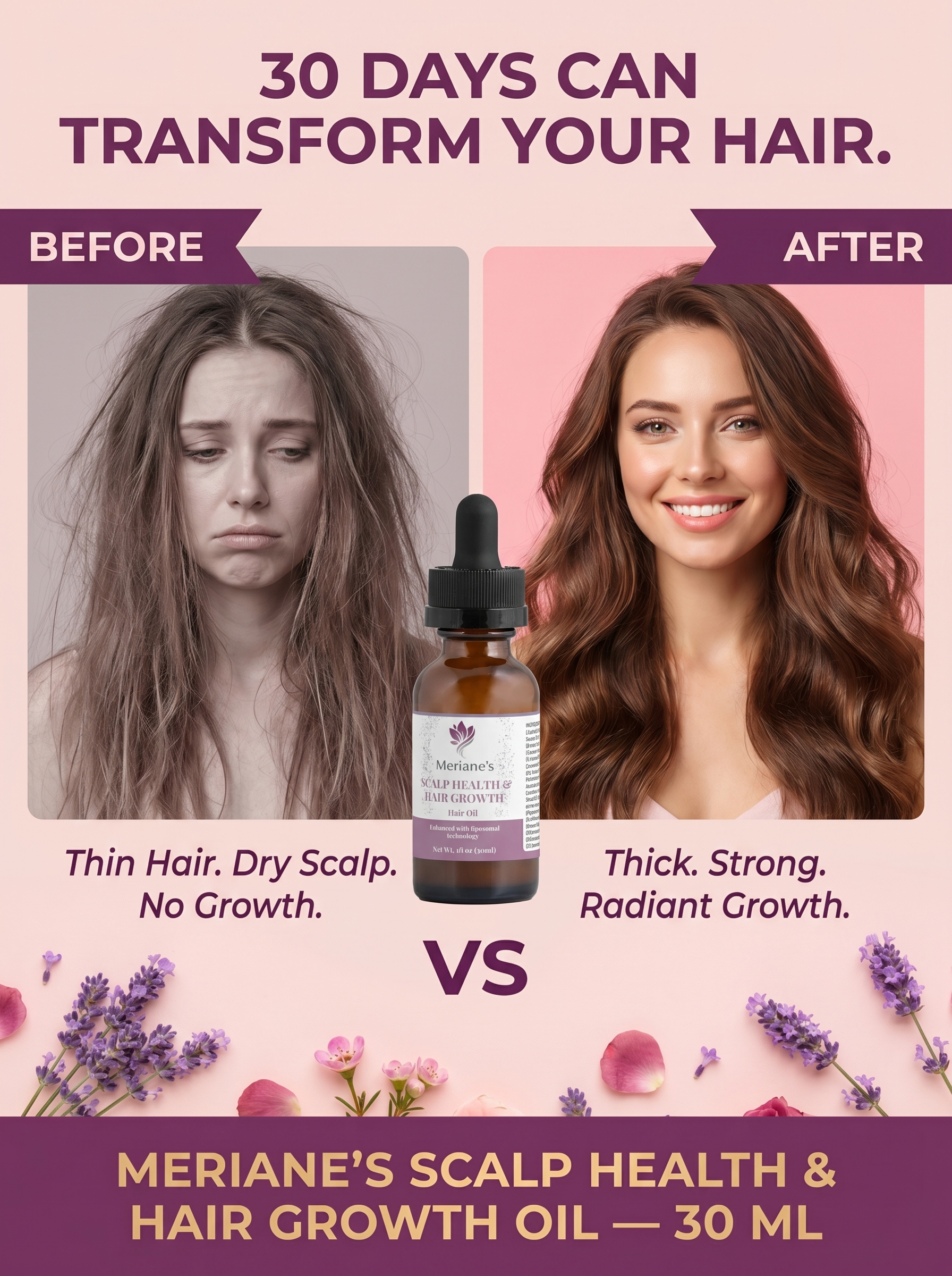Hair Oil for Scalp Health and Hair Growth